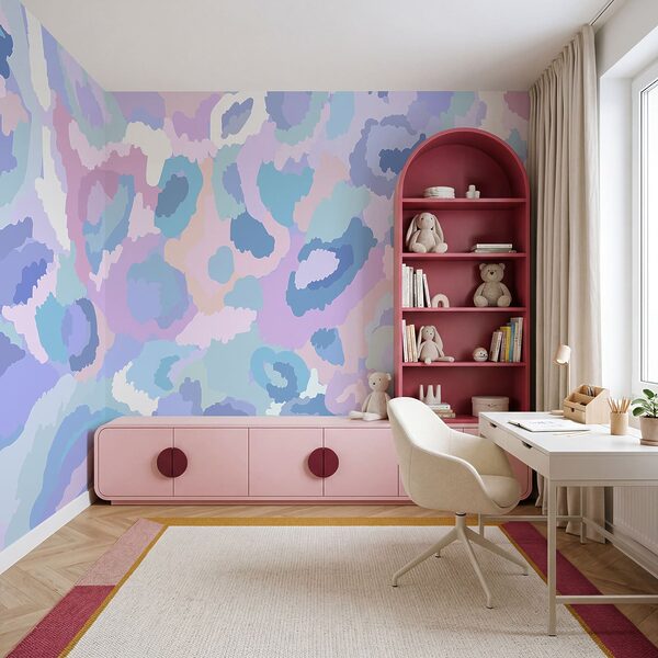 Colorful pattern with spots