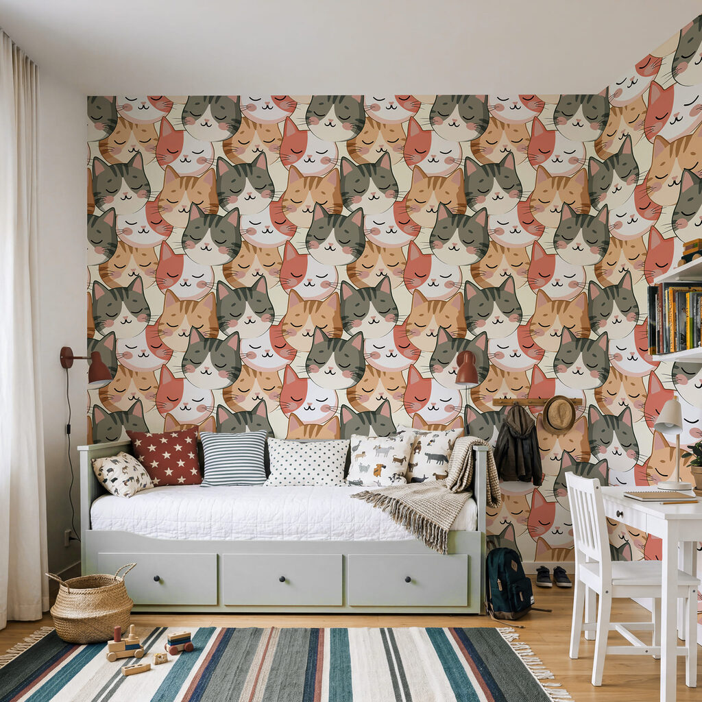 Pattern of cats Pattern of cats