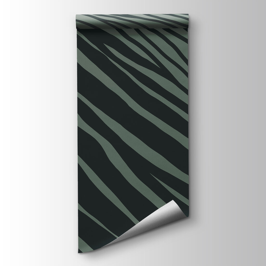 Black and white lines on a green background Black and white lines on a green background