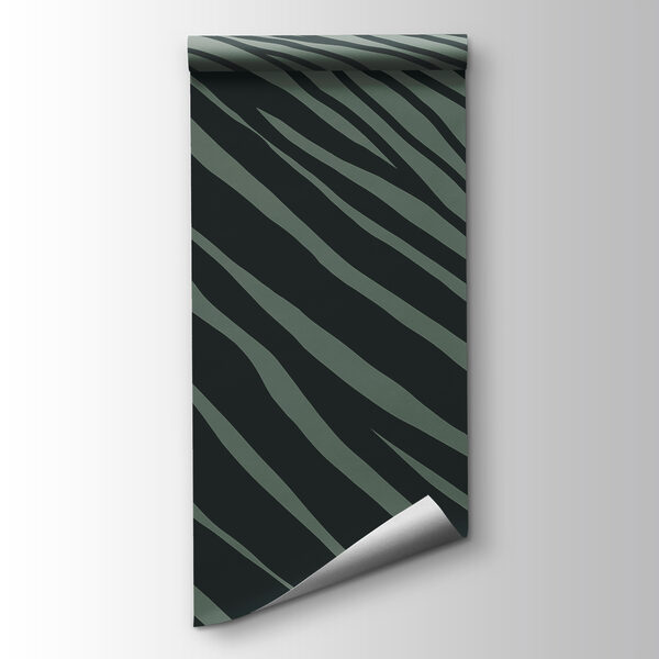 Black and white lines on a green background Black and white lines on a green background