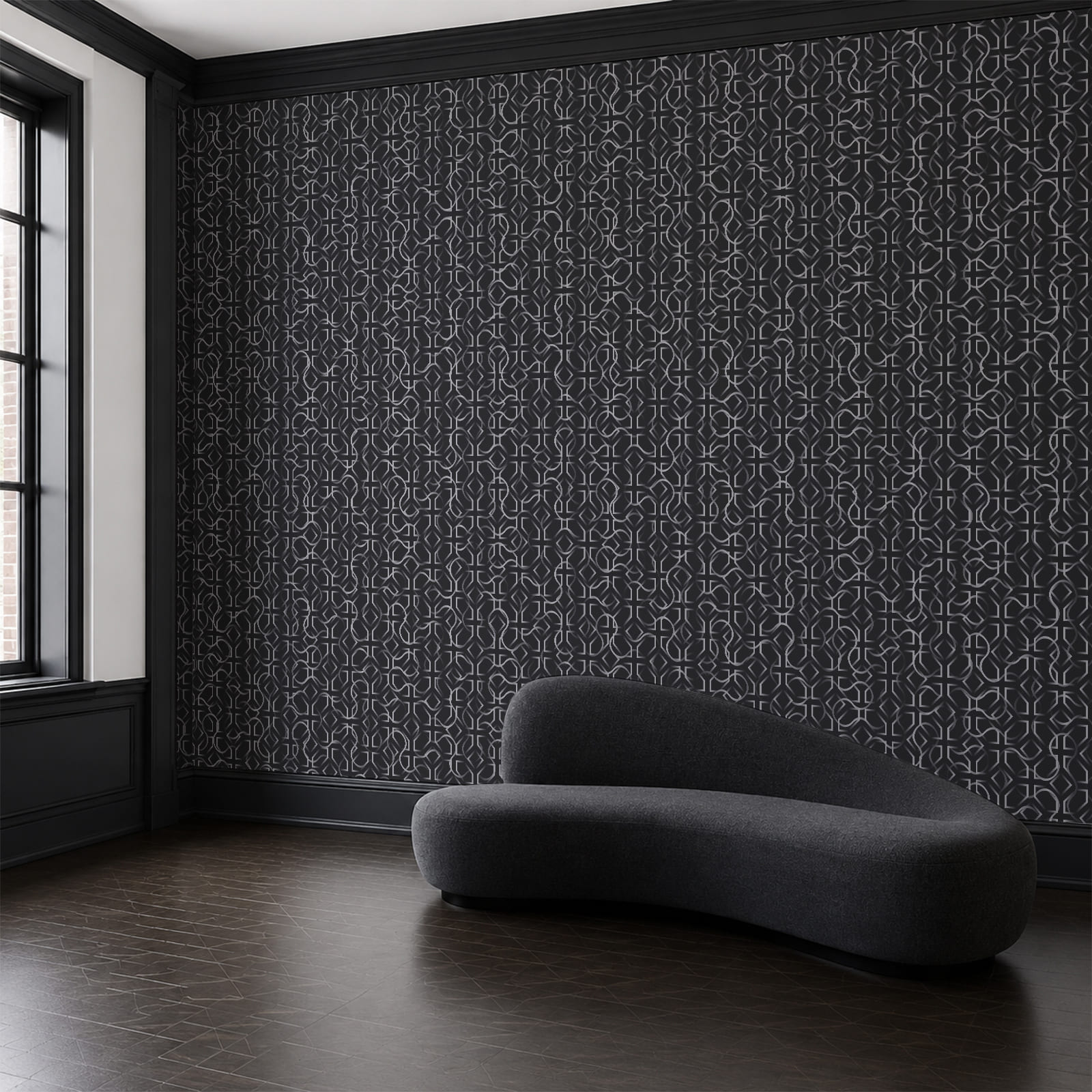 Black and white pattern Black and white pattern