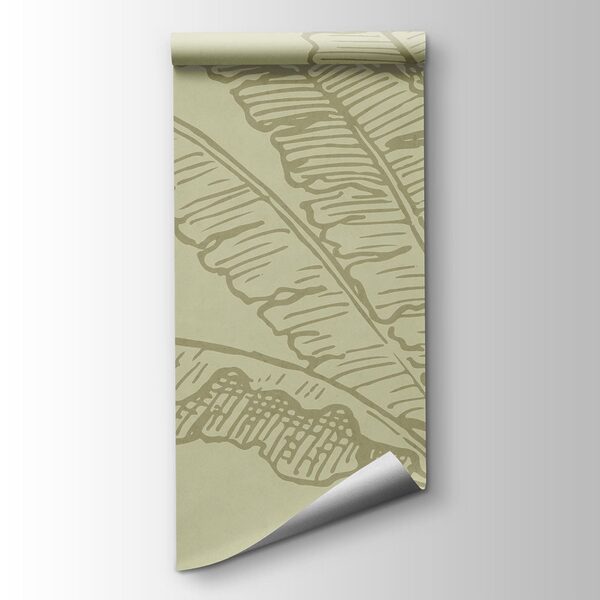 Palm trees and a beach Palm trees and a beach