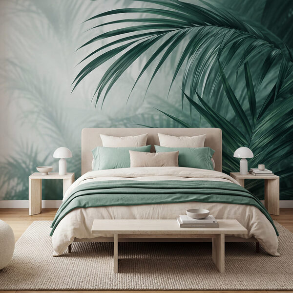 Fresh foliage in a serene setting Fresh foliage in a serene setting