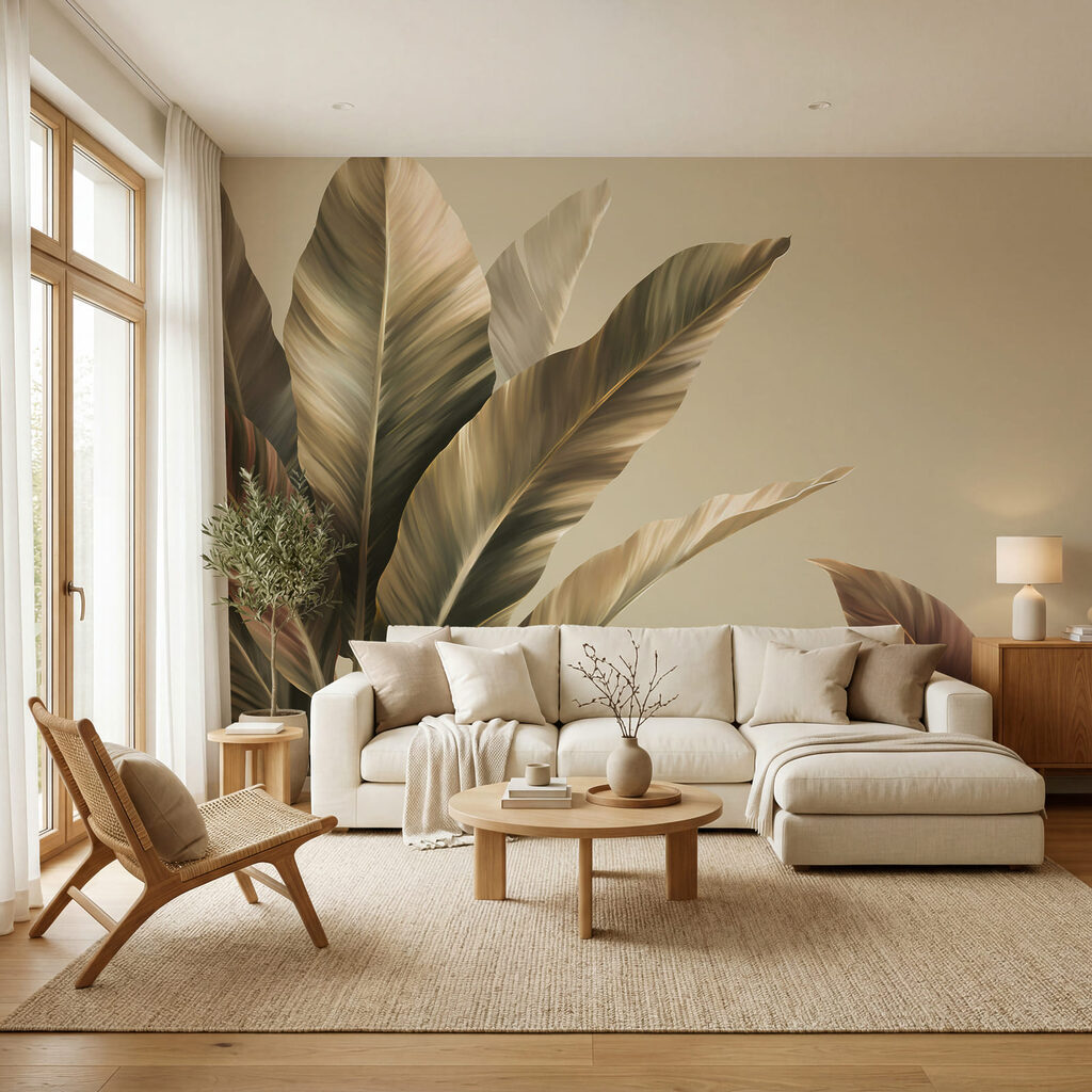 Lush foliage in soft tones Lush foliage in soft tones