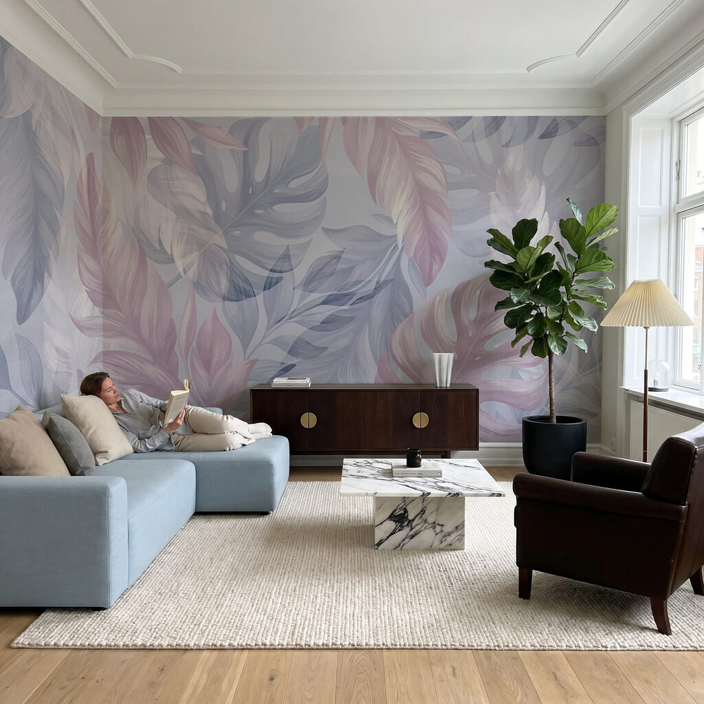 Soft hues of foliage and foliage