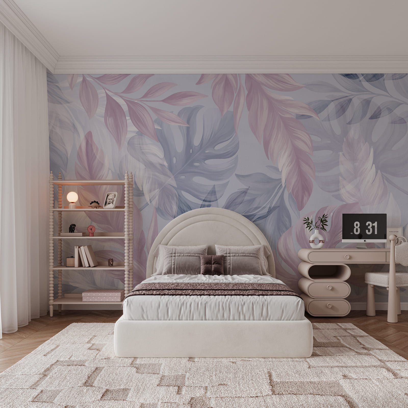 Soft hues of foliage and foliage