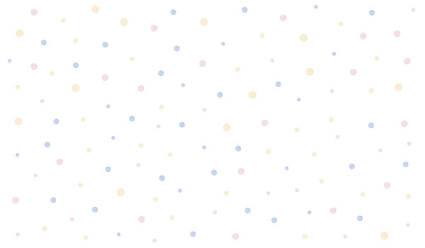 White background with multicolored dots White background with multicolored dots