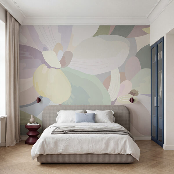 Colorful flower painting