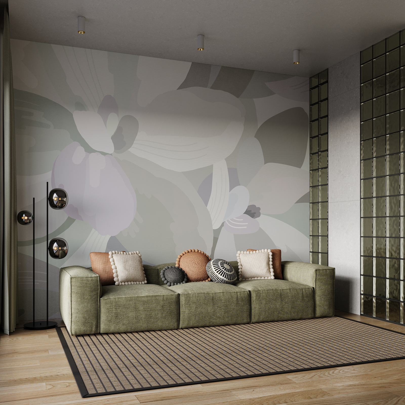 Soft pastels create a calming ambiance Soft pastels create a calming ambiance