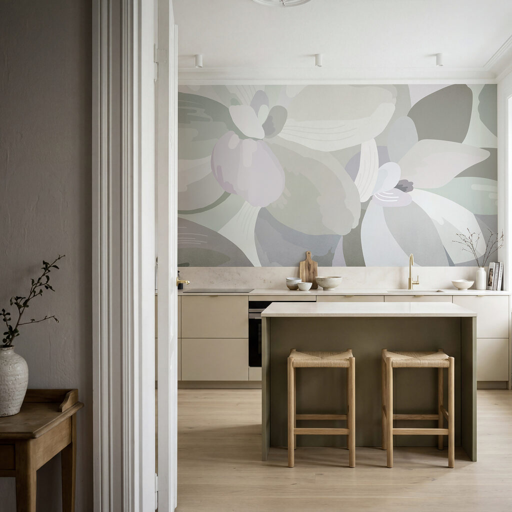 Soft pastels create a calming ambiance Soft pastels create a calming ambiance