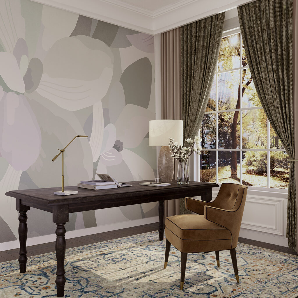Soft pastels create a calming ambiance Soft pastels create a calming ambiance