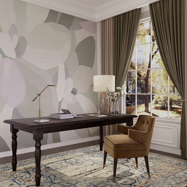 Soft pastels create a calming ambiance Soft pastels create a calming ambiance