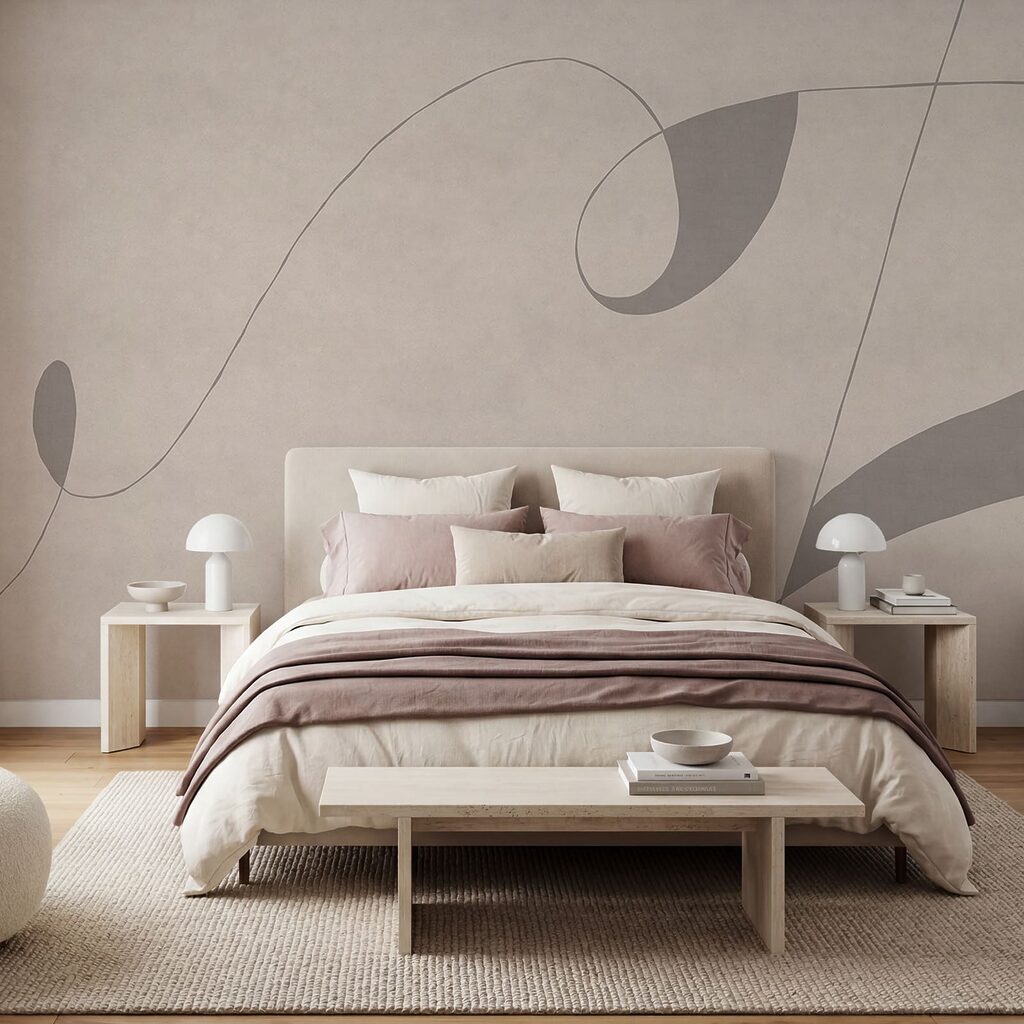 Grey and black swirly line