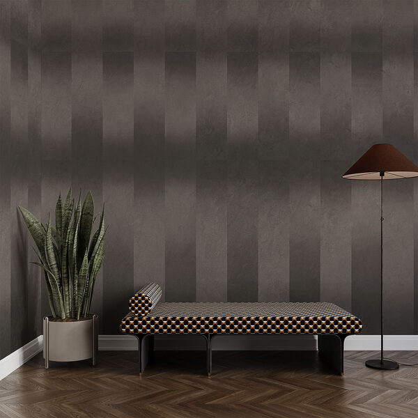 Grey and black striped surface Grey and black striped surface