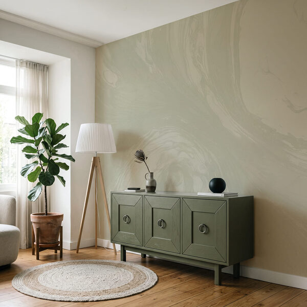 White and gray swirls