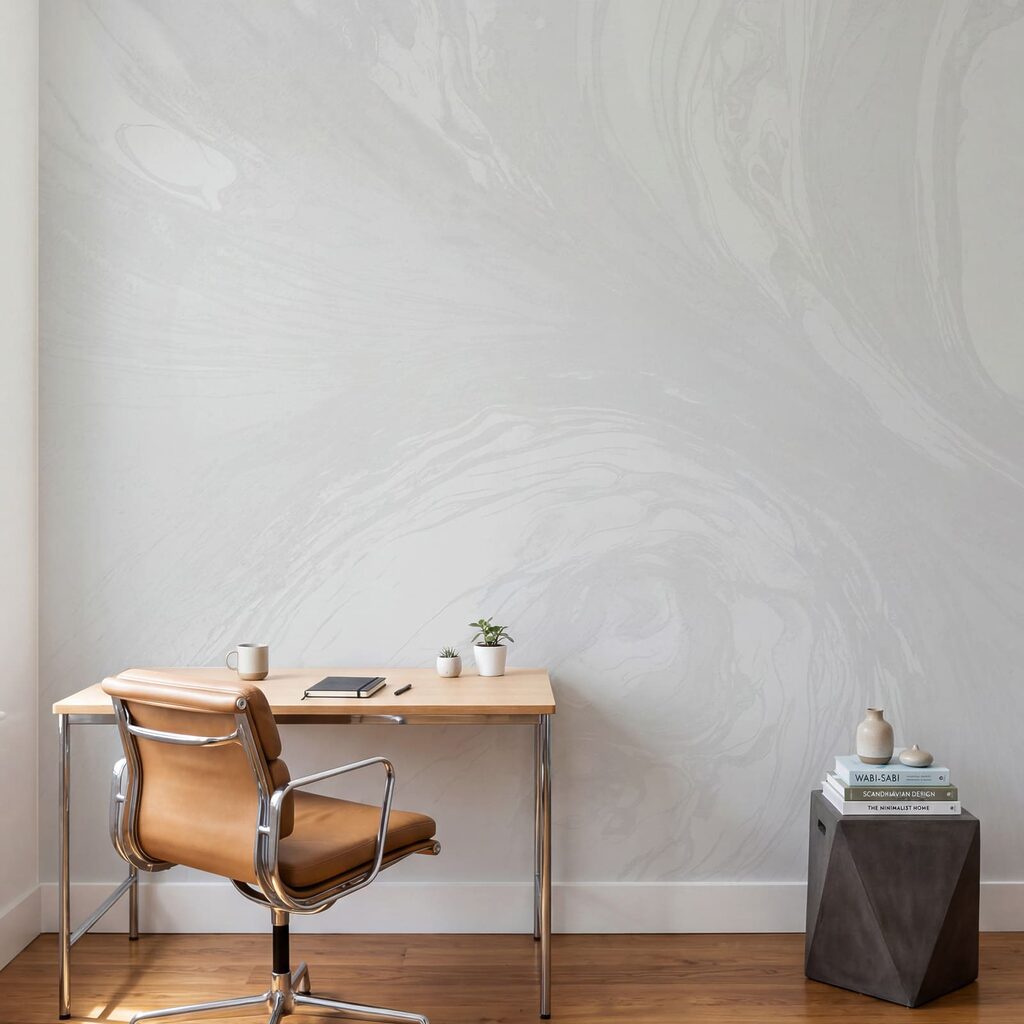 White surface with swirls White surface with swirls