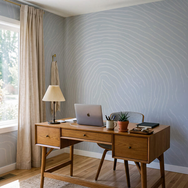 White lines on a blue background White lines on a blue background