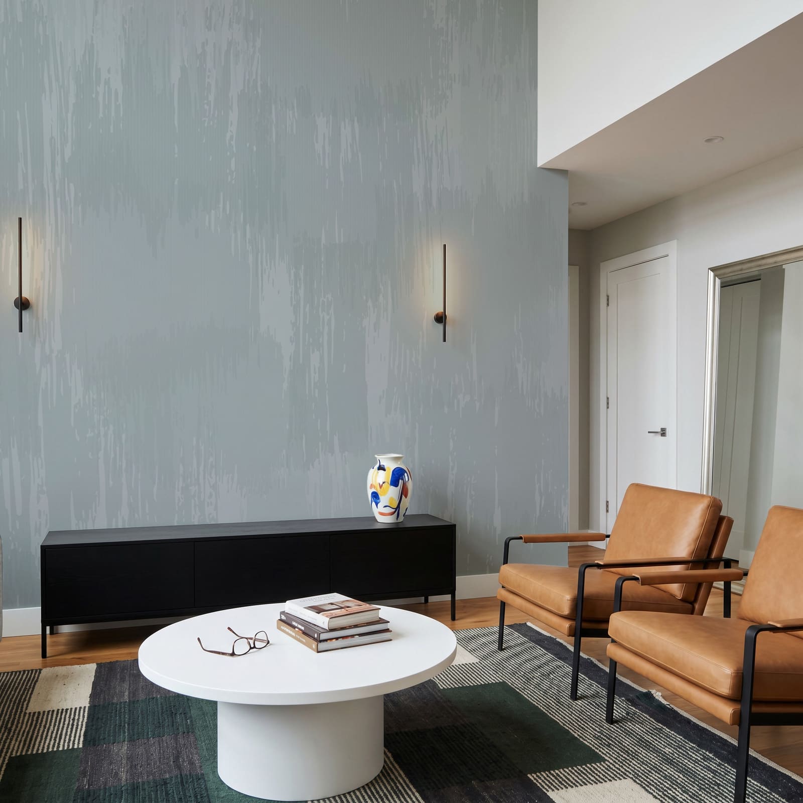 Soft hues create a calming vibe