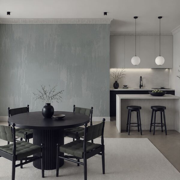 Soft hues create a calming vibe