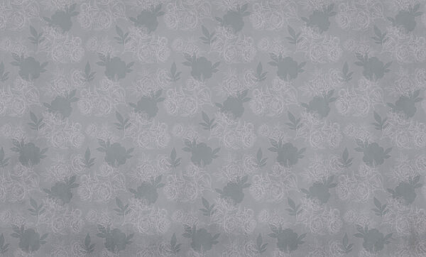 Grey and white floral pattern Grey and white floral pattern
