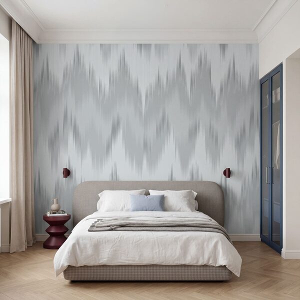 White and grey zigzag pattern White and grey zigzag pattern