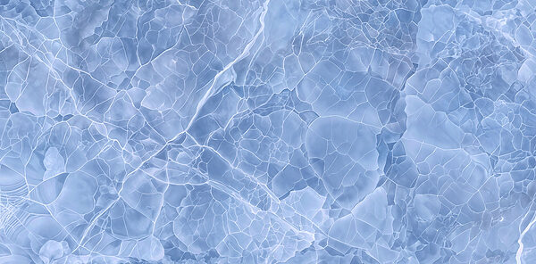 Blue and white cracked surface Blue and white cracked surface