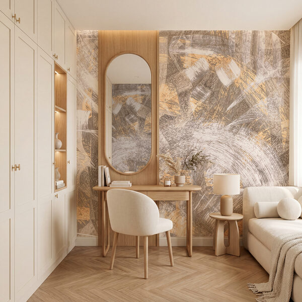 Artistic brushstrokes in soft colors Artistic brushstrokes in soft colors