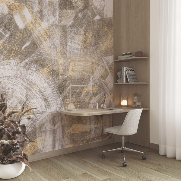 Artistic brushstrokes in soft colors Artistic brushstrokes in soft colors