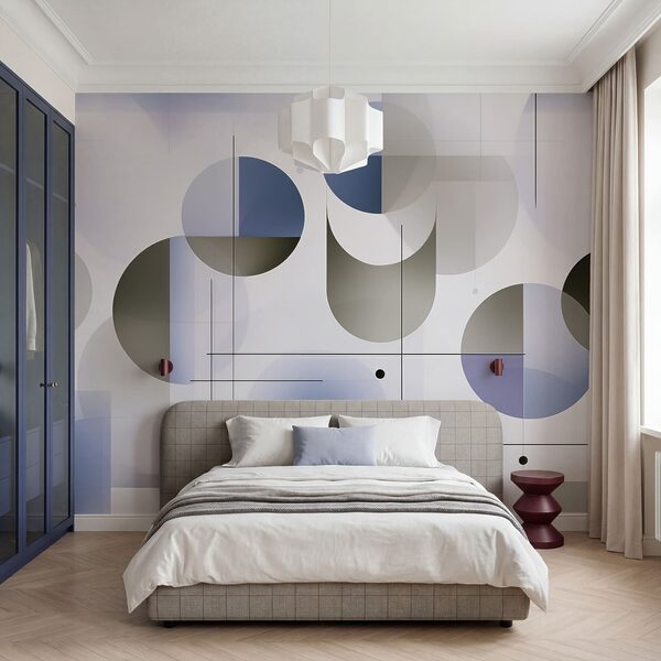 Artful arrangement of shapes and colors Artful arrangement of shapes and colors