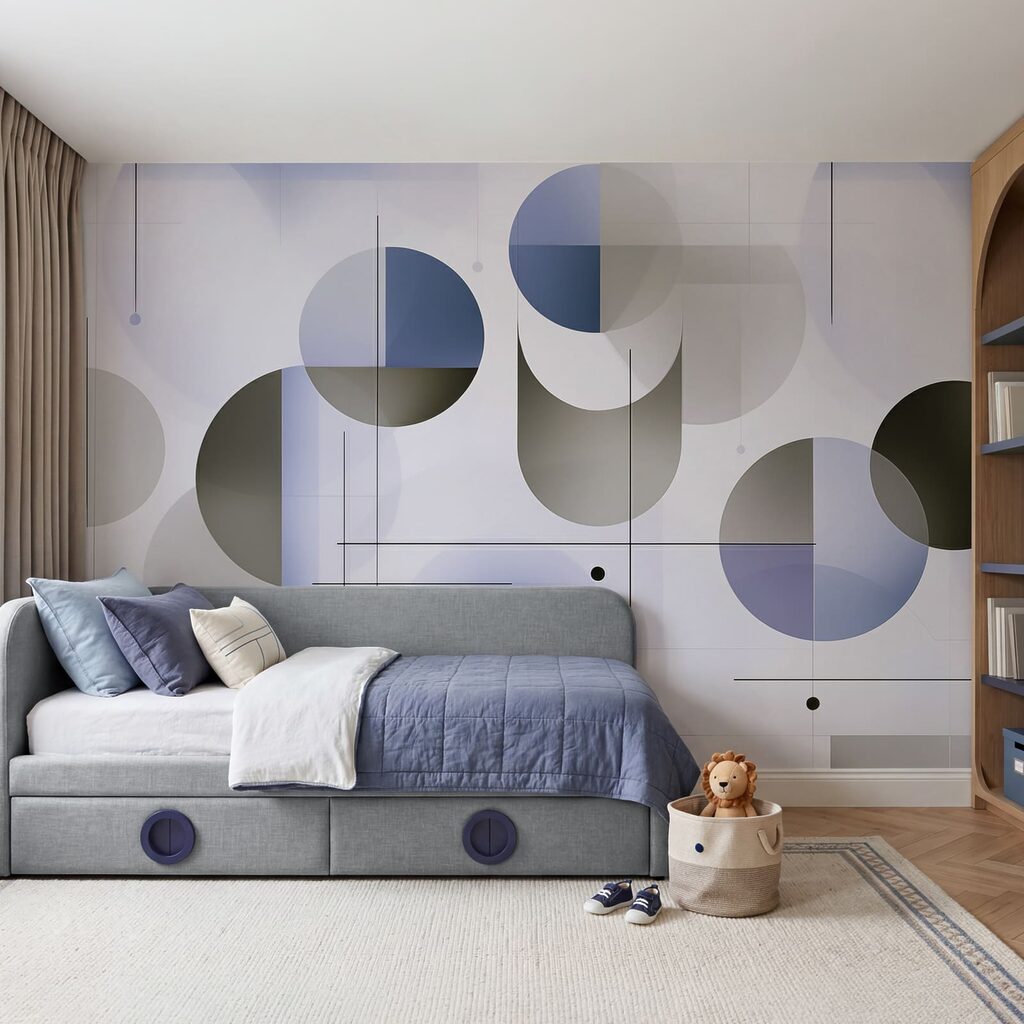 Artful arrangement of shapes and colors Artful arrangement of shapes and colors