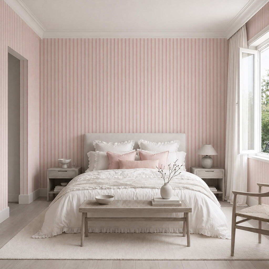 Subtle lines create soft visual rhythm Subtle lines create soft visual rhythm