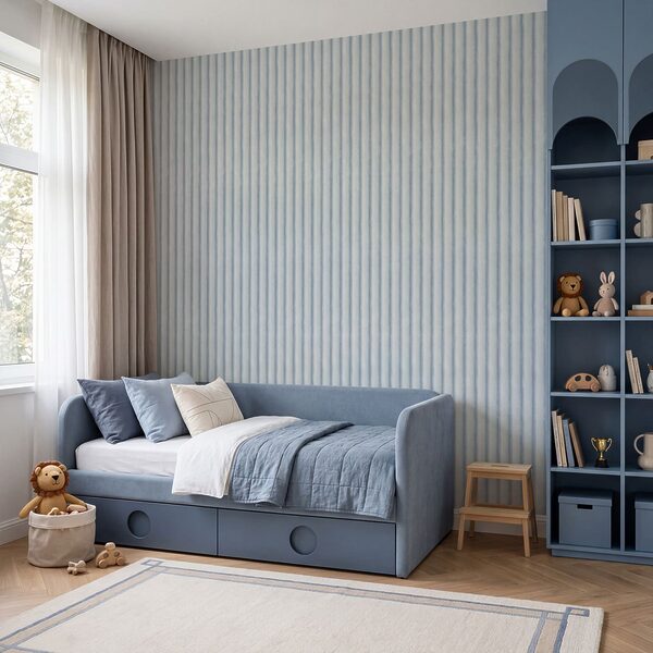 Subtle stripes in calming colors Subtle stripes in calming colors