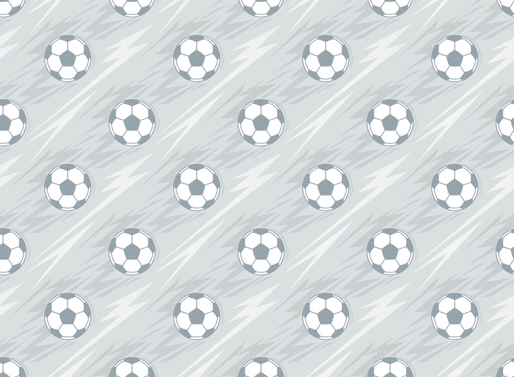 Pattern of football balls Pattern of football balls