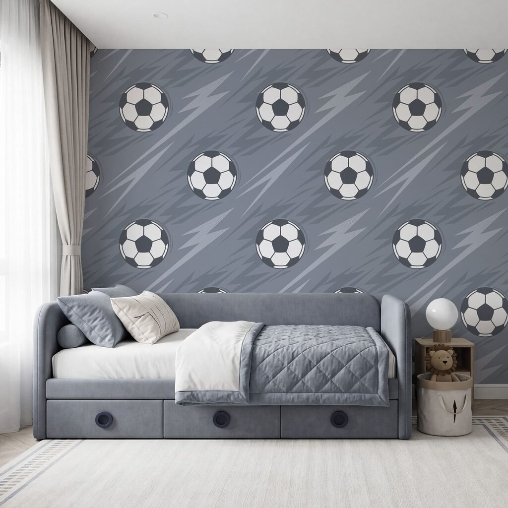 Pattern of football balls