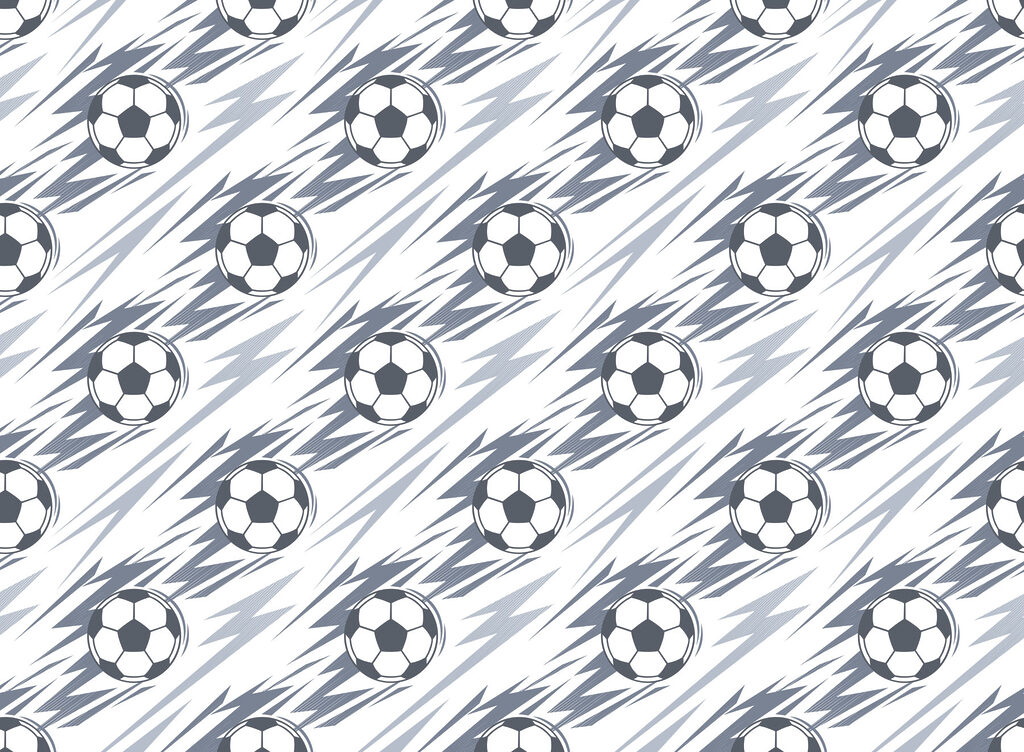 Pattern of football balls Pattern of football balls