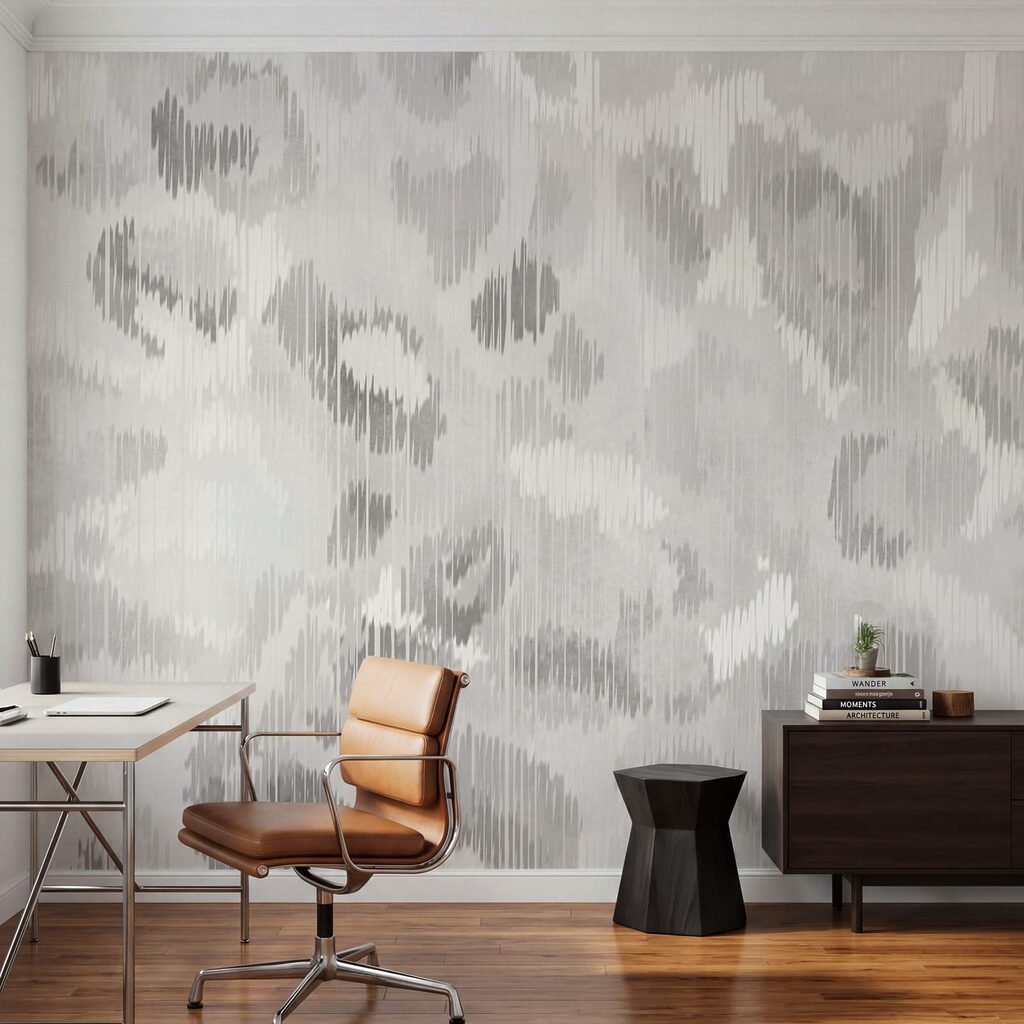 White and gray pattern