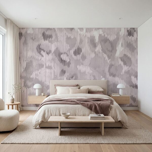 Leopard print in soft tones