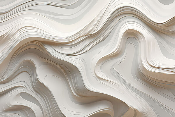 White and grey wavy lines White and grey wavy lines
