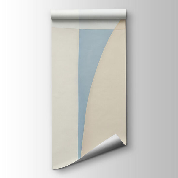 Blue and white art piece Blue and white art piece