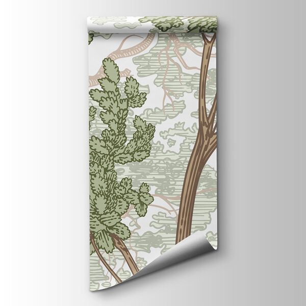 Group of trees with green leaves Group of trees with green leaves