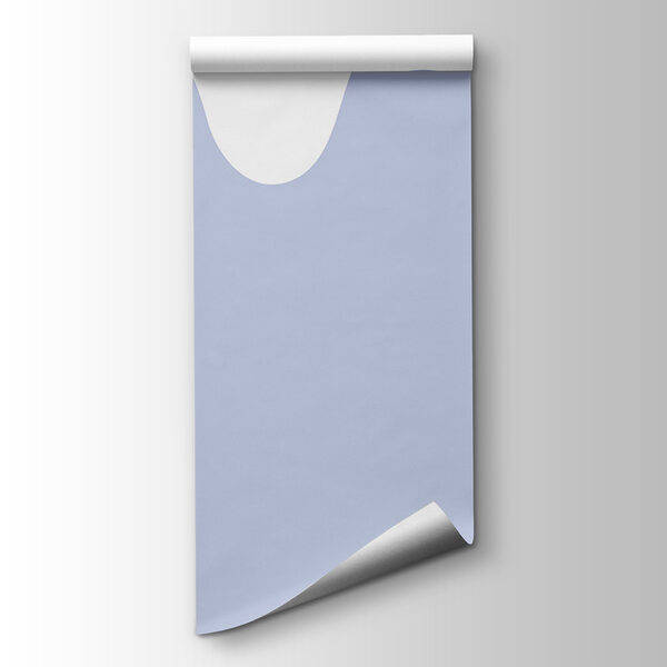 White and blue wave
