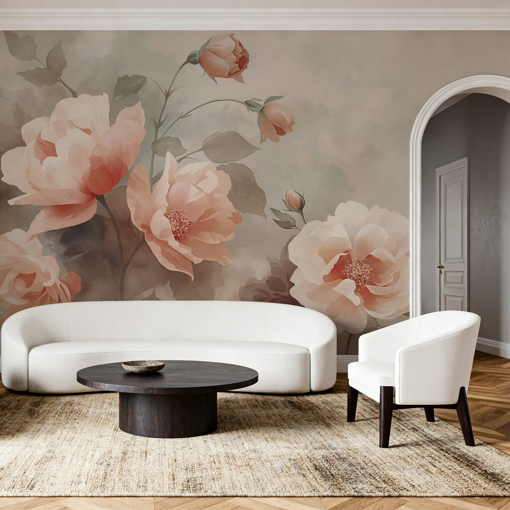 Soft blooms in gentle hues