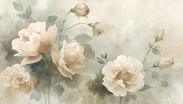Whispers of delicate blooms in harmony