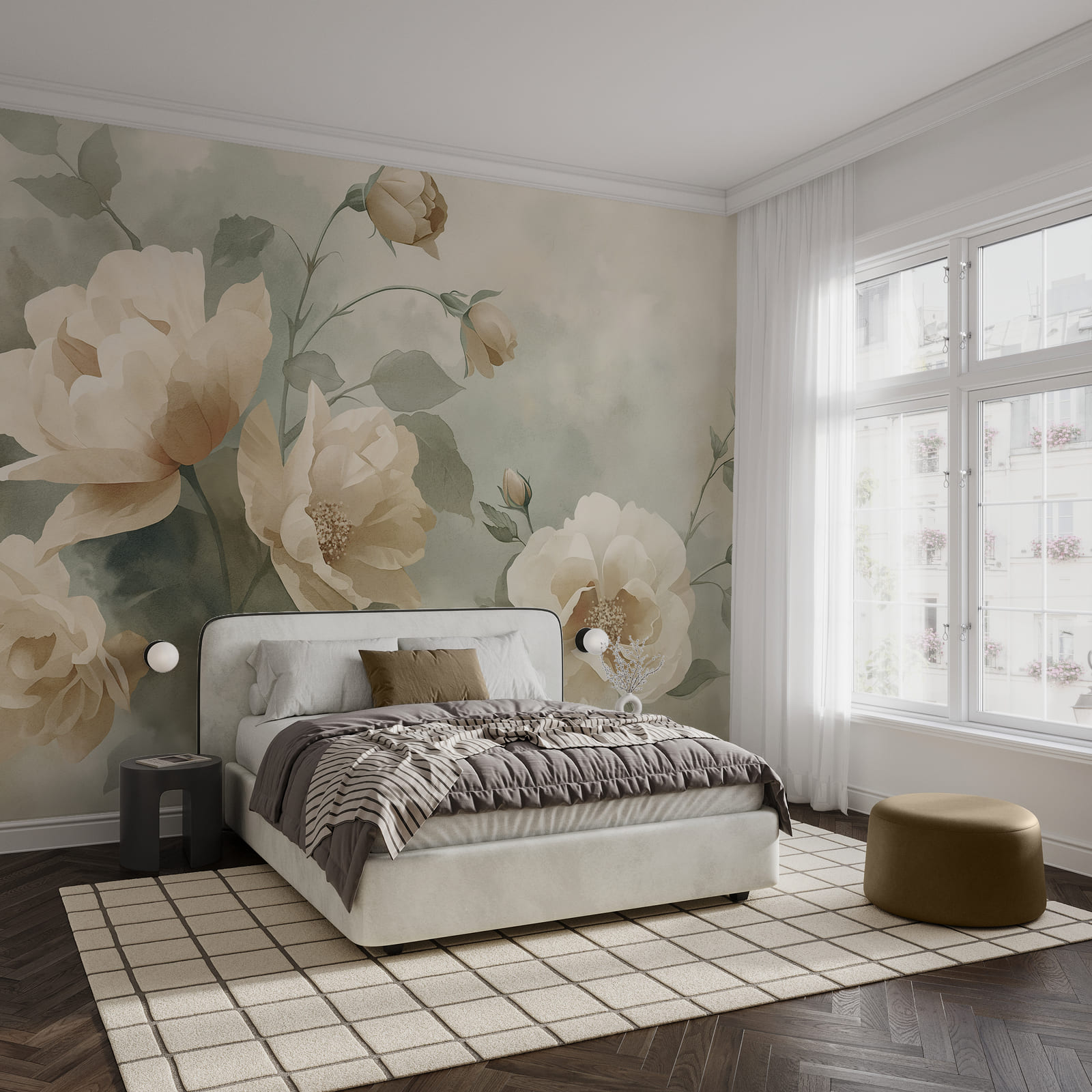 Whispers of delicate blooms in harmony