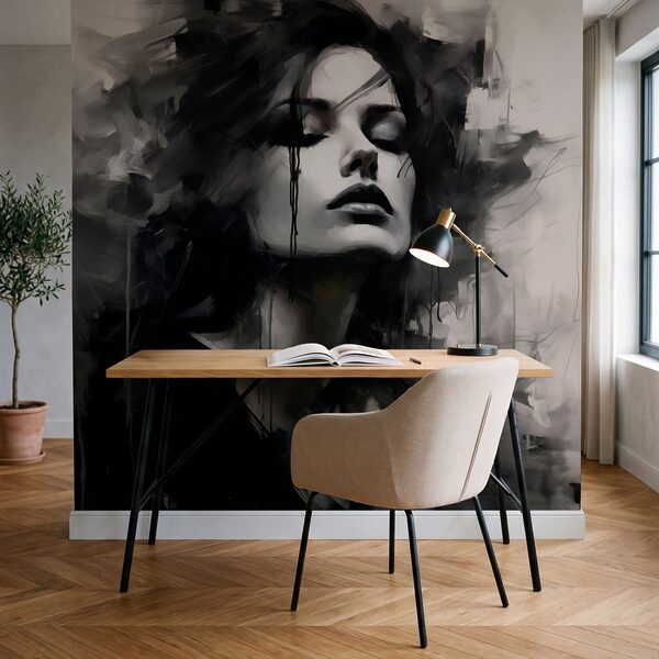 Ethereal beauty in dark tones
