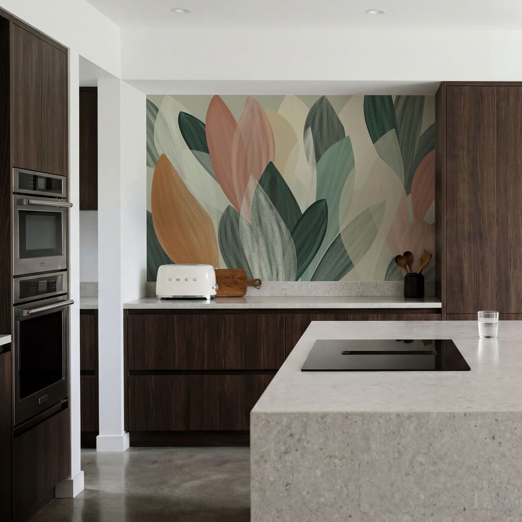 - Vibrant foliage in harmonious colors