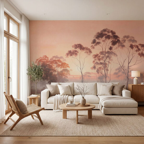 Group of trees in a field Group of trees in a field