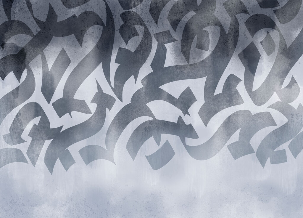 Grey and white pattern