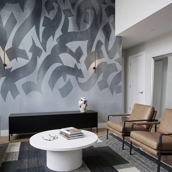 Grey and white pattern