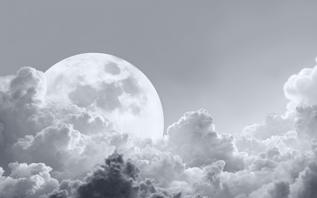 Full moon in the sky Full moon in the sky